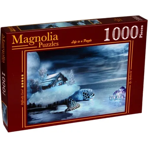 Magnolia Puzzle 1000 Piece Jigsaw Puzzle Home and Turtle 3517