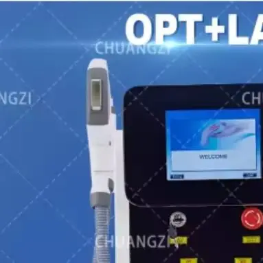 

IPL OPT 3 In 1 Permanent Hair Removal E-light Epilator Nd Yag Laser Tattoo Removal RF Wrinkle Removal Whitening Facial Lift CE