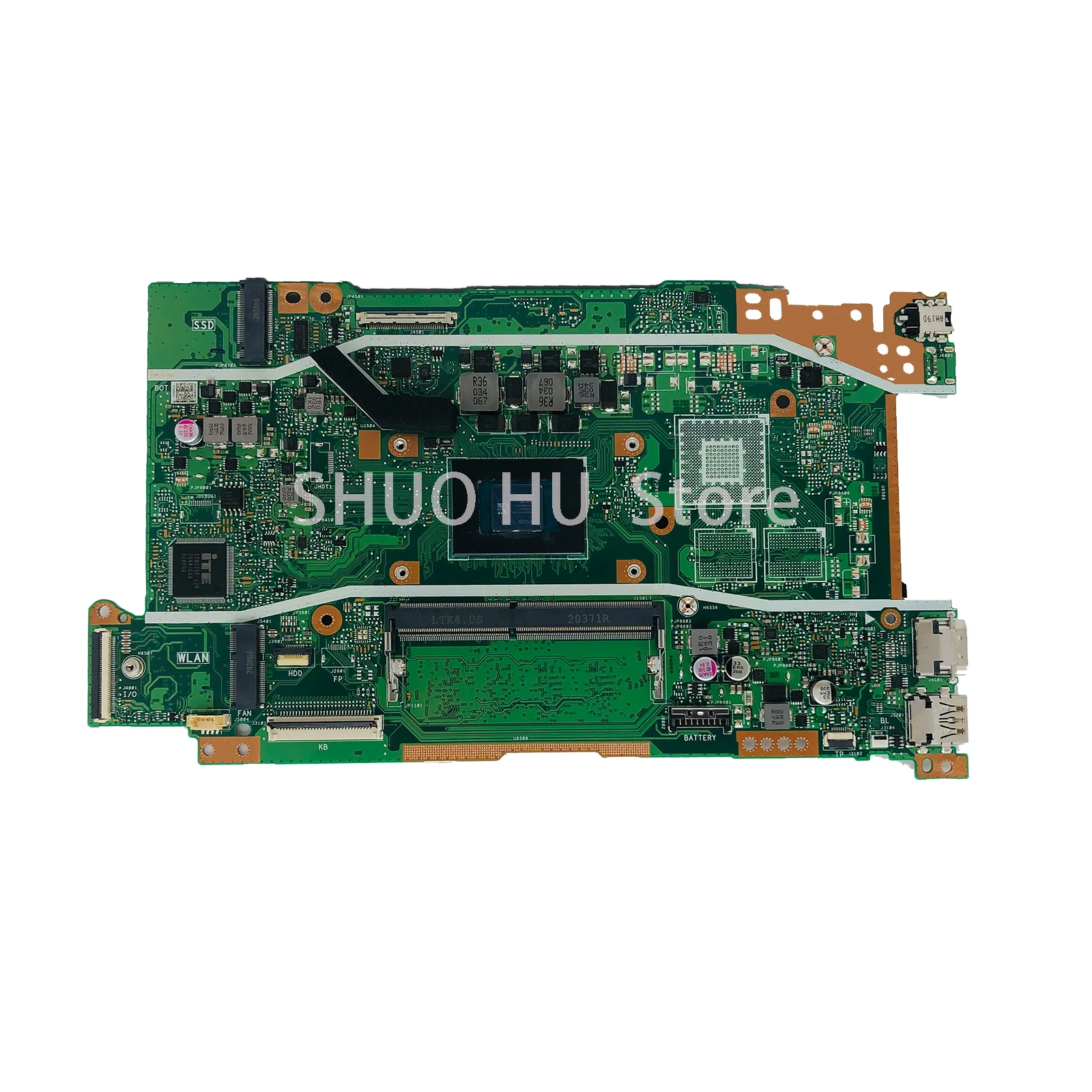 Imagem -06 - Kefu-placa-mãe Portátil para Asus X509da X509dap X409dj X409dl X509dl M590d Mainboard 3050u R3- R5-r7 8gb 4gb de Ram