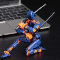 Action Doll Titan Multi Joint Mobile Transformation Robot Handheld T13 Action Doll Character and Dog Shaped Toy Children's Gift 4
