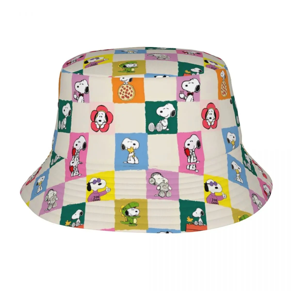 

Снупи арахис мультфильм панамы дорожные головные уборы аксессуары рыбацкая шляпа для кемпинга подростковая шляпа Боб складная