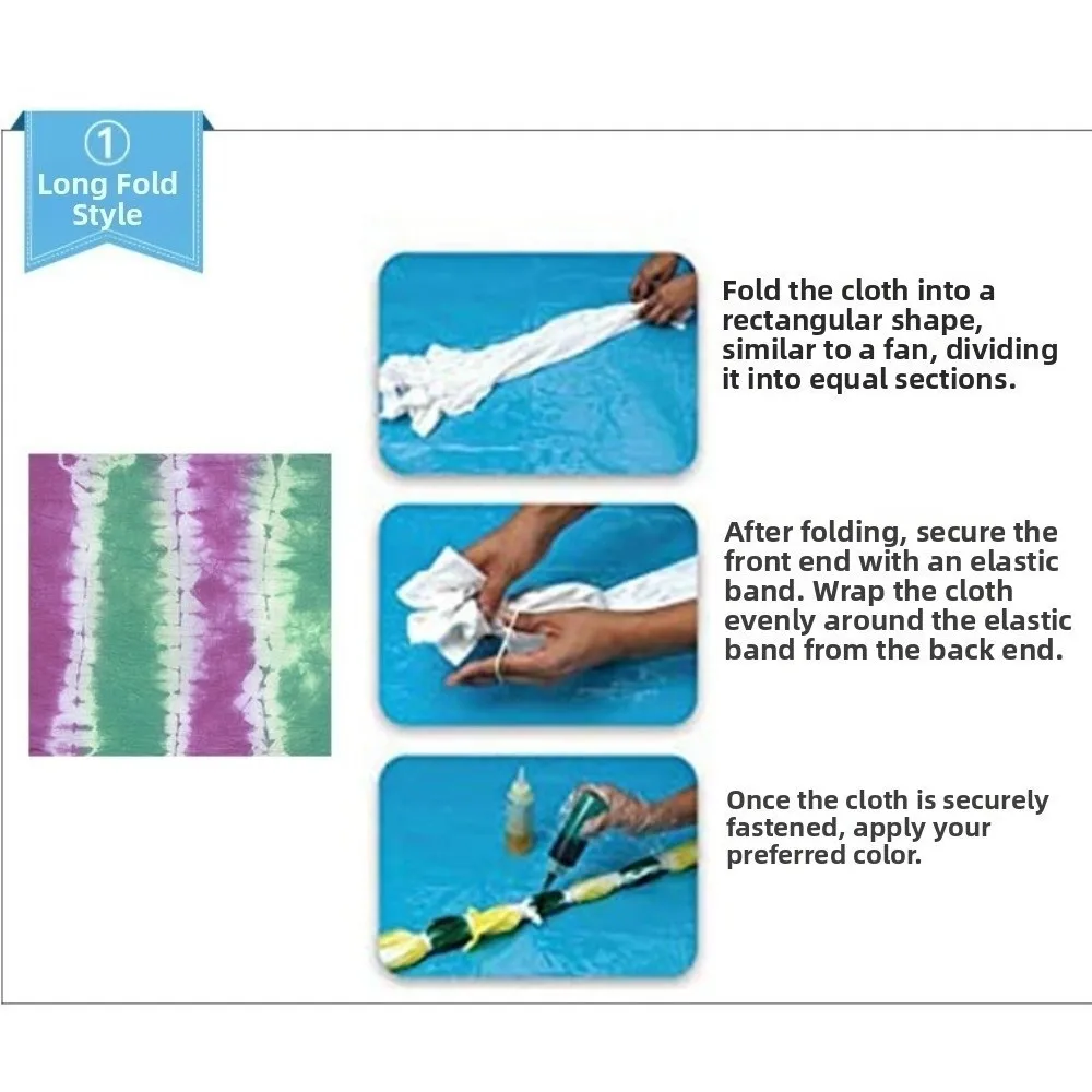 10g Bag Fabric Tie Dye Powder Multifunctional Pigment Cotton Linen Canvas Fabric Dye Powder DIY Handmade Tie-Dye Supplies