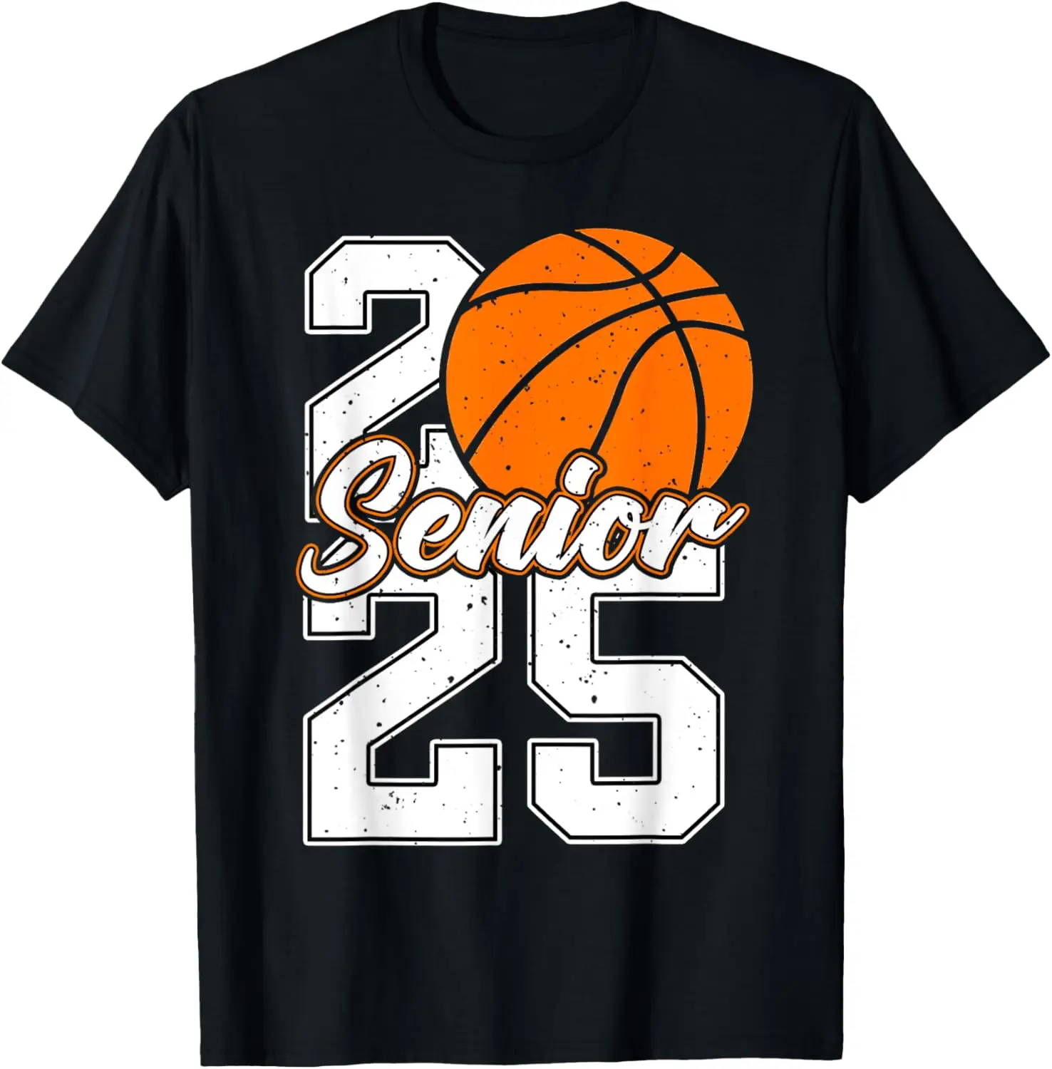 Camisa de basquete sênior da classe de 2025 Camiseta de basquete sênior 2025