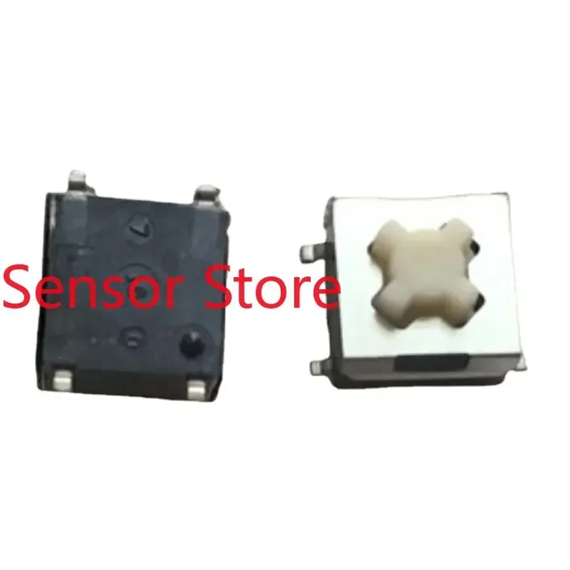 10PCS Cross-shaped Button Head 6*6*4.3 SMD Tact Switch Two-stage Two-step Touch