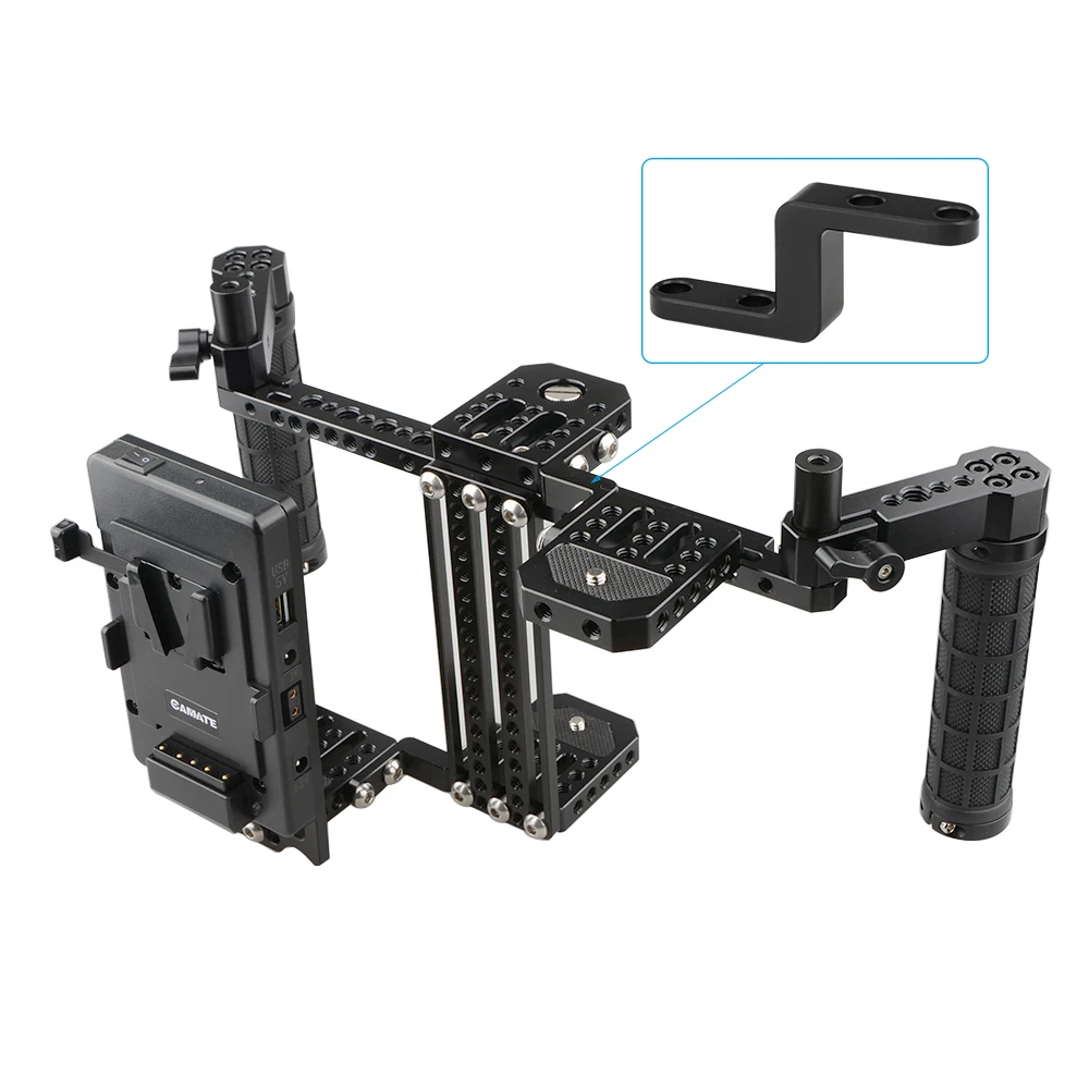 HDRIG Z Shape Connecting Arm Extension Gadget With 1/4\