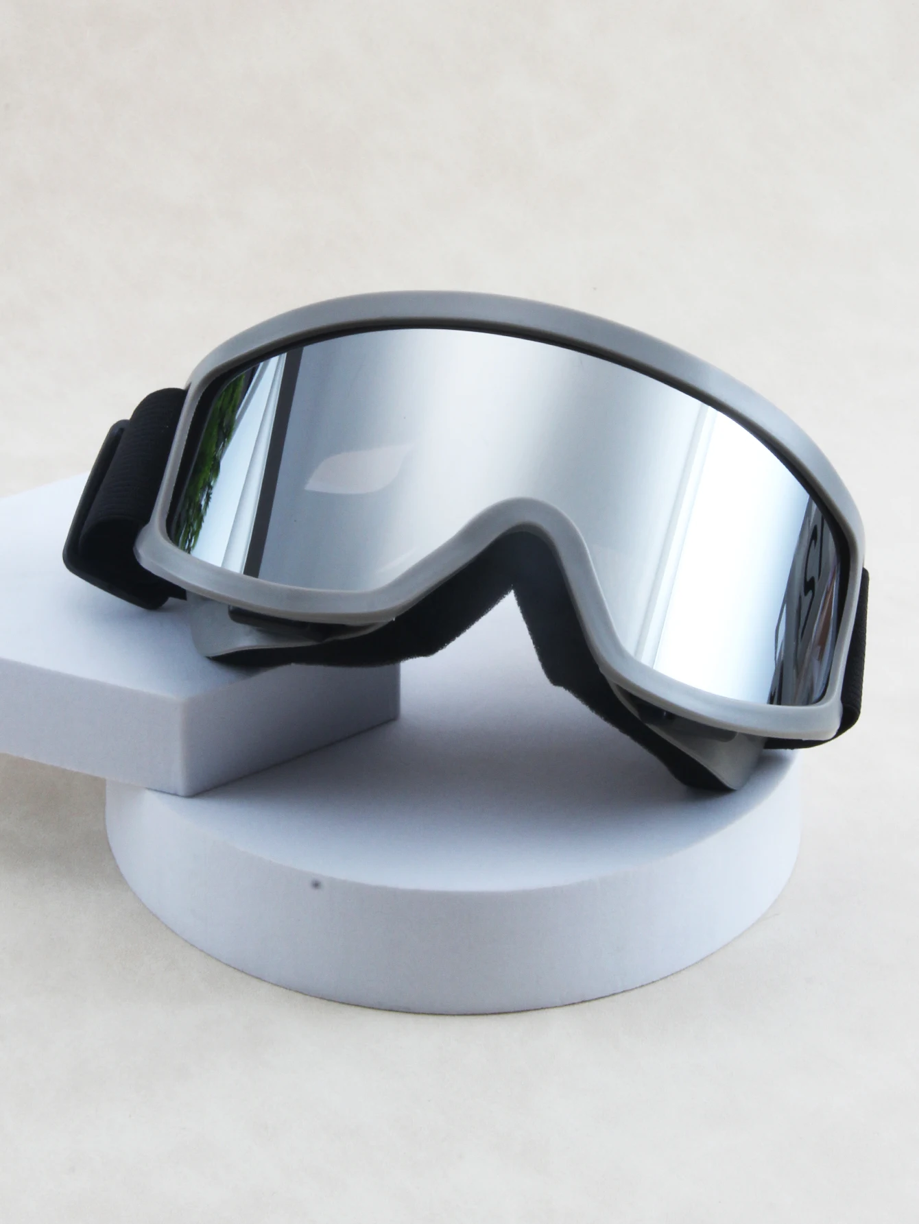 แว่นตาสกีแบบชิ้นเดียวกรอบใหญ่สำหรับกลางวันและกลางคืน บุนวมกันลม สำหรับเล่นสโนว์บอร์ดและขี่สโนว์บอร์ด ความคมชัดสูง เหมาะสำหรับการปีนเขา