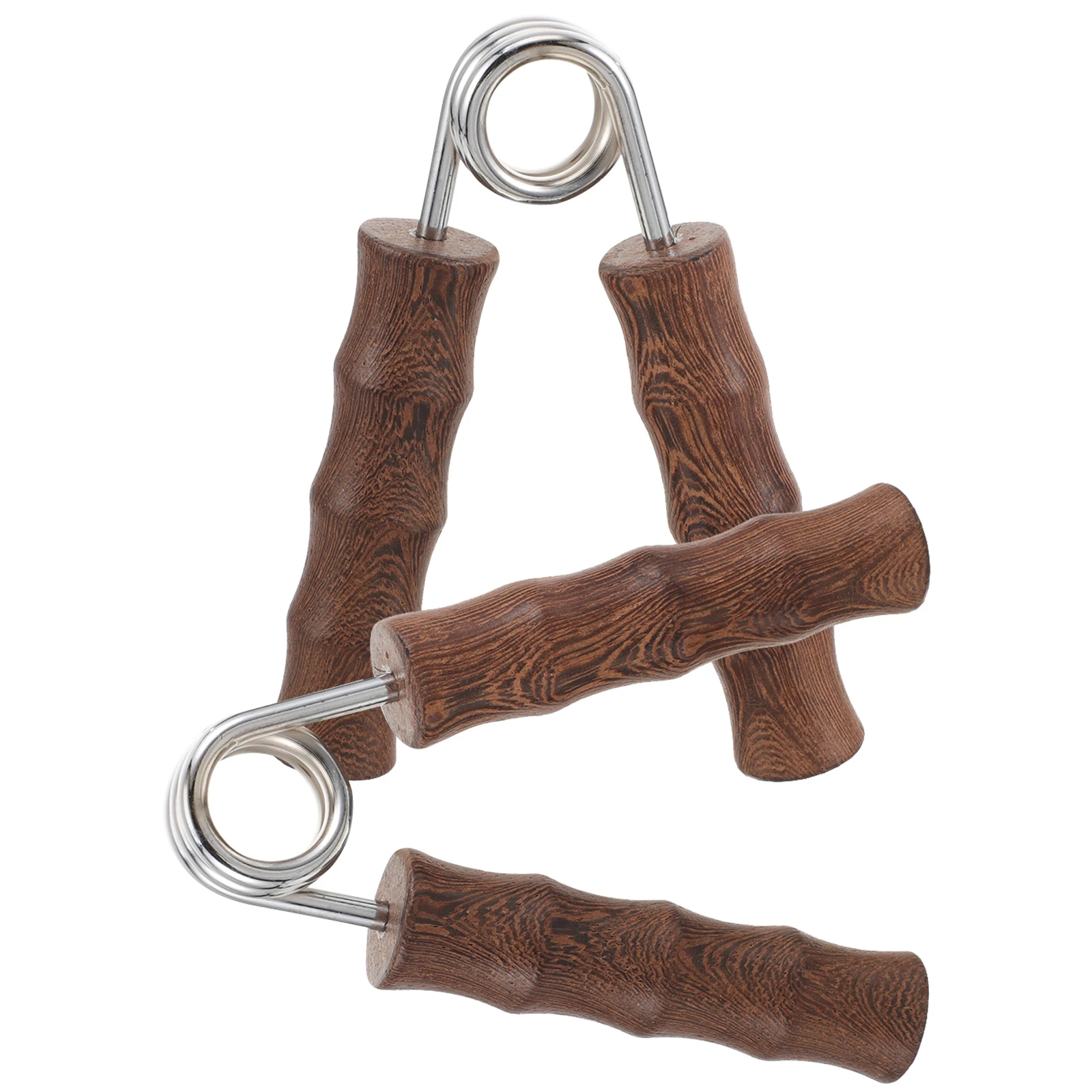 

Wooden Hand Gripper Chicken Wing Wood 1 Pair Durable Fitness Equipment Hand Strengthener Finger Exerciser Wrist Trainer Massage