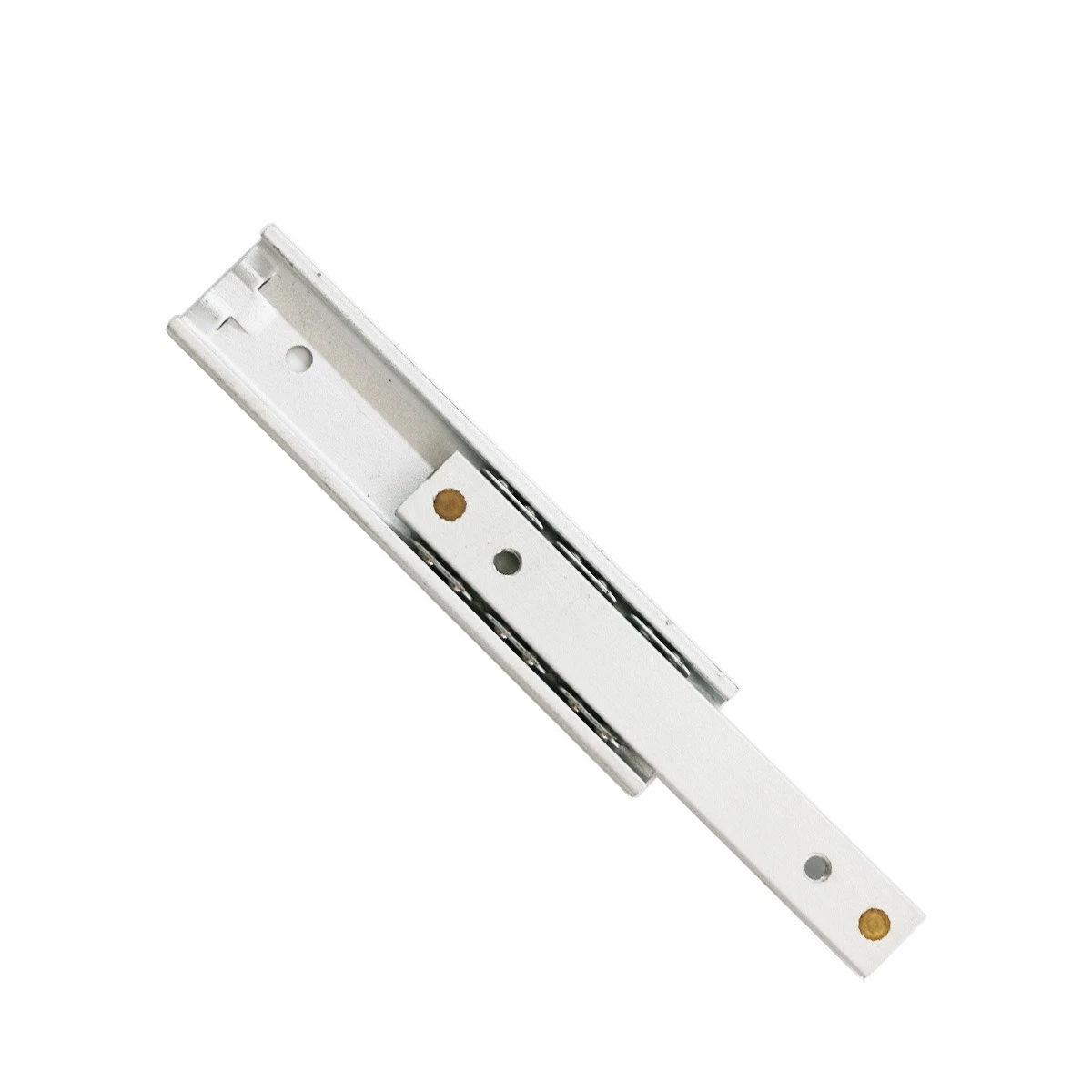 

1Pair Mini Aluminum Alloy 2 Fold Ball Bearing Drawer Slide Jewelry Cosmetic Case Electronic Product Gift