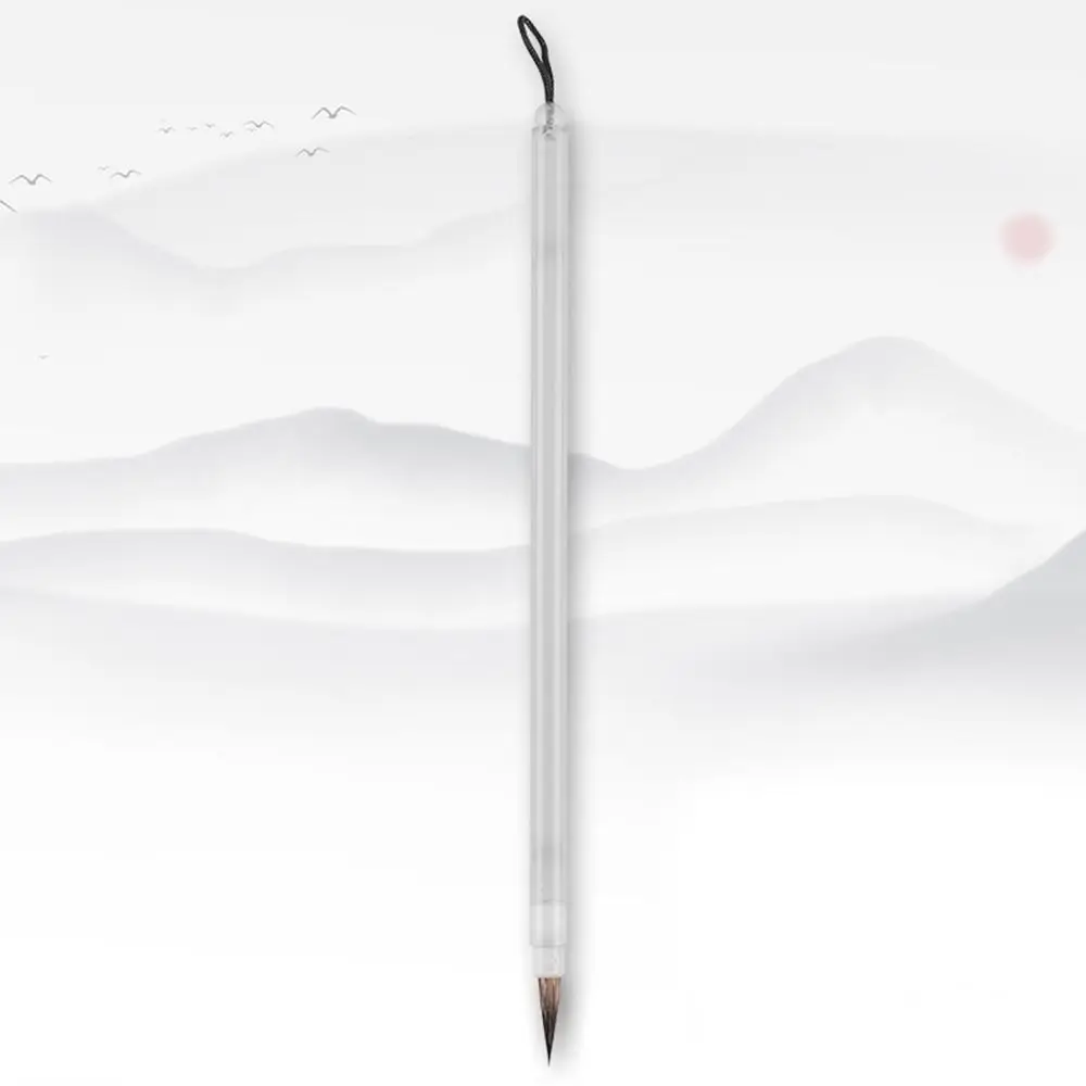 

Chinese Brushes Hook Line Fine Paint Brush Crisperding Wolf Hair Chinese Calligraphy Brush Arcylic Slender Gold