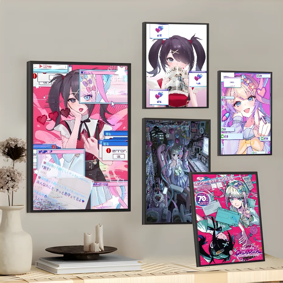 Needy Girl Streamer Overload Poster Home Living Room Wall Room Bed Bedroom Home Decoration