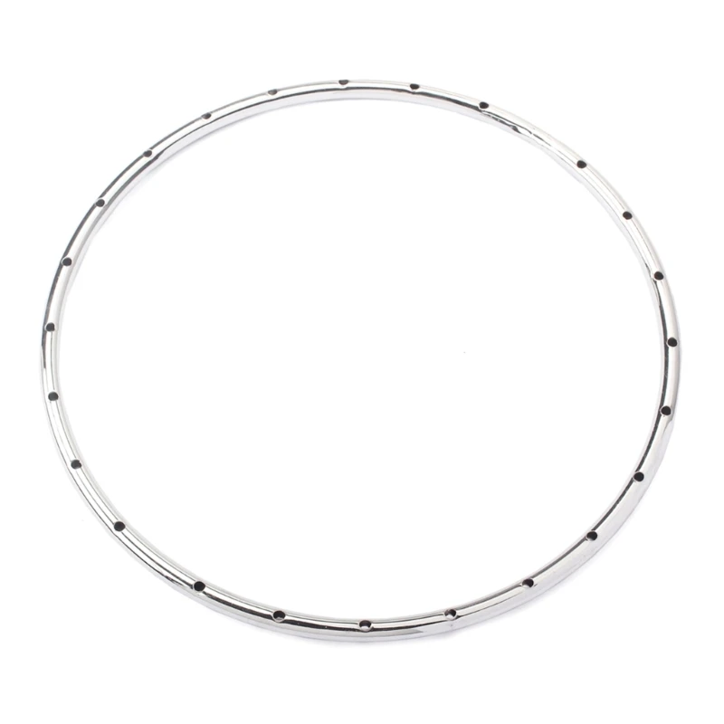 Musical Instrument Tension Hoop Nickel-plated Banjo Stringed Accessories 11 Inch Metal Banjo Tension Hoop 69HD