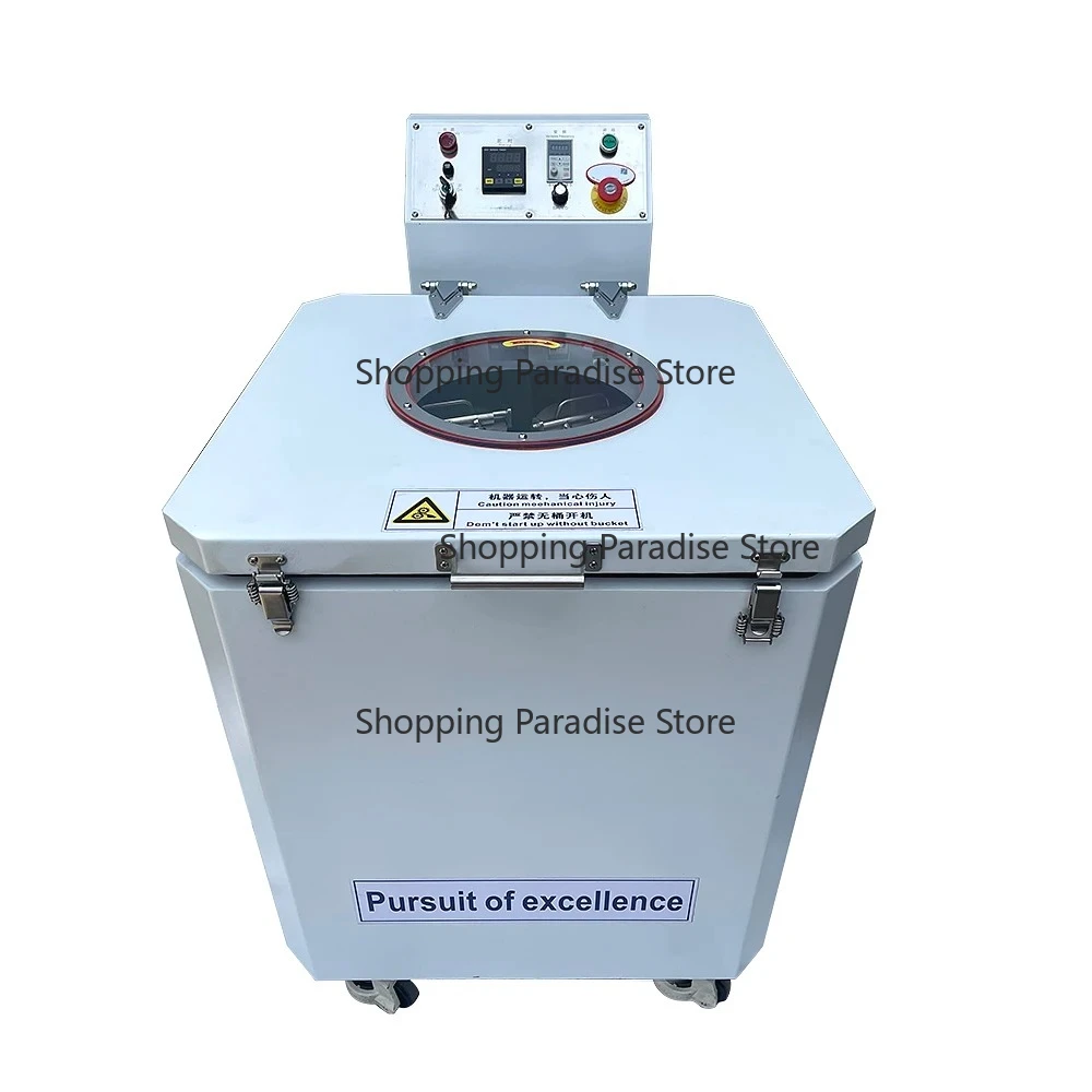 New Efficient 10L Capacity Powerful Polishing Equipment Set Metal Vertical Centrifugal Mill Grinding Machine Electro Polisher