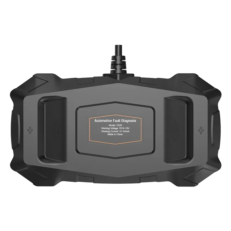 سيارة obd2 الماسح الضوئي أداة تشخيصية V529 متعدد اللغات obdii سيارة جهاز قياس الجهد الكهربائي محرك خطأ رمز الماسح الضوئي قارئ رمز السيارة