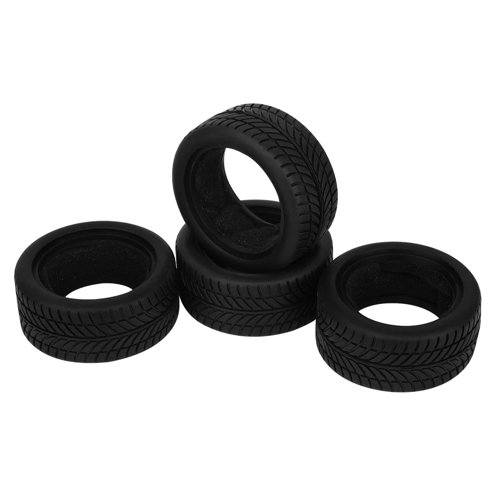 1/10 RC Drift Car Tire Rubber Tyre With Sponge Liner For MST XV02 Tamiya TT01 HPI Kyosho Sakura W211 RC On Road Car Upgrade Part