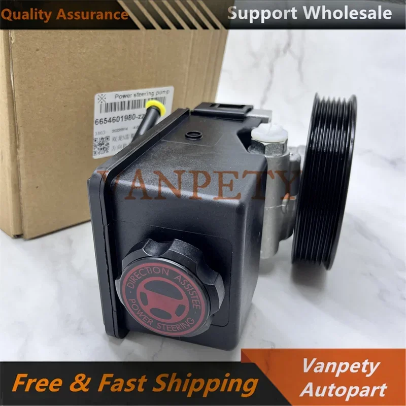 New 6654601980 6654606280 1336302 Power Steering Pump For Ssangyong REXTON KYRON ACTYON QJ Ute 2.0 Xdi 2.0L 2004~2009