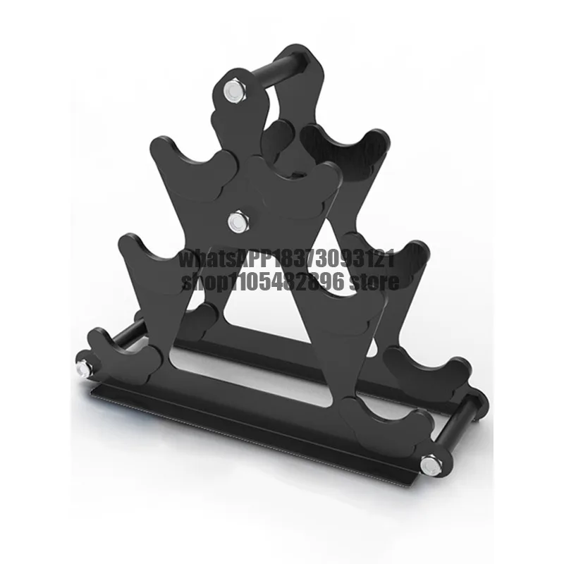 Small dumbbell rack, kettlebell dumbbell storage rack bracket Multifunctional fitness equipment rack