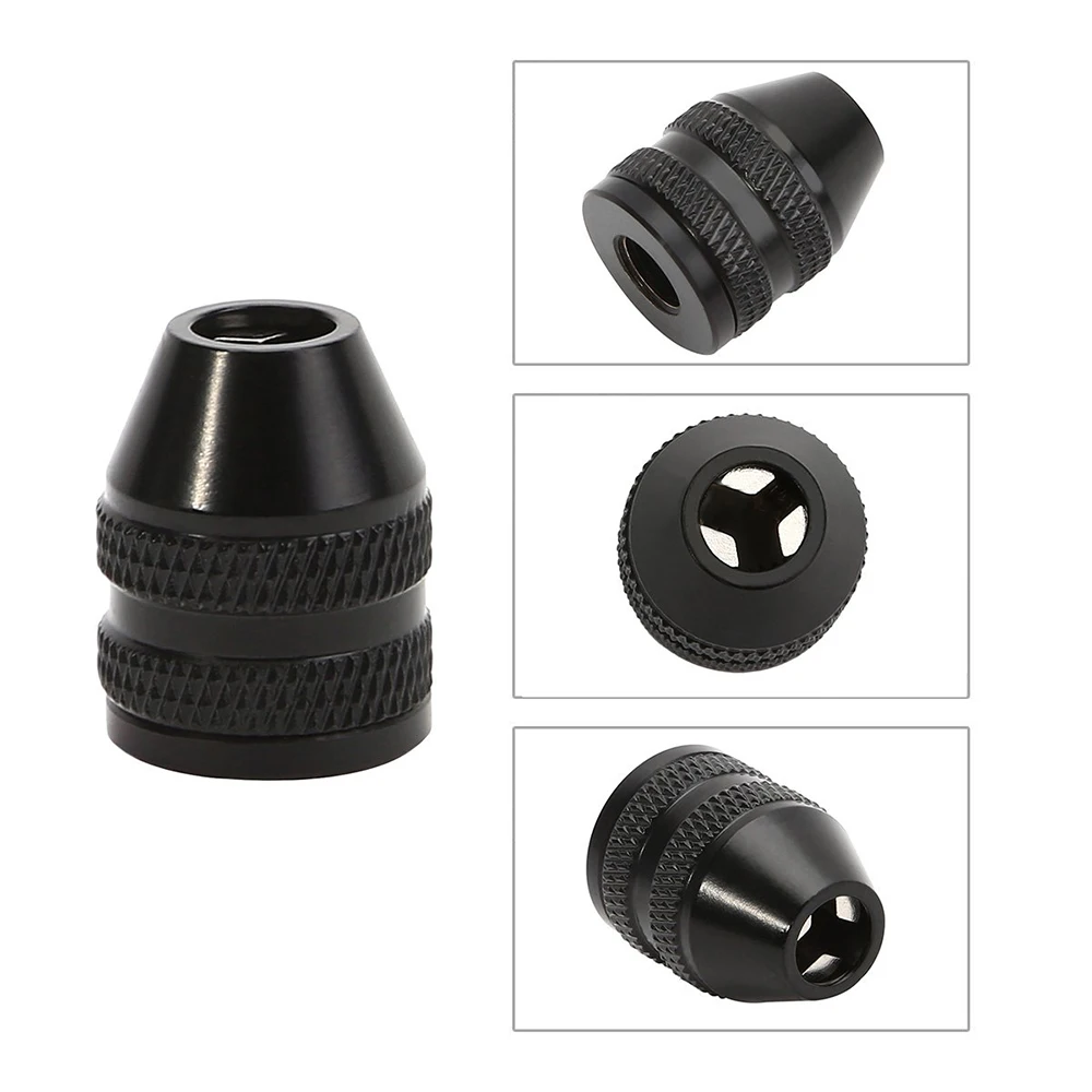 WALFRONT Keyless Drill Chuck Screwdriver Impact Driver Adaptor 1/4 '' Hex Shank Drill Bit Tool Convertor Adapter