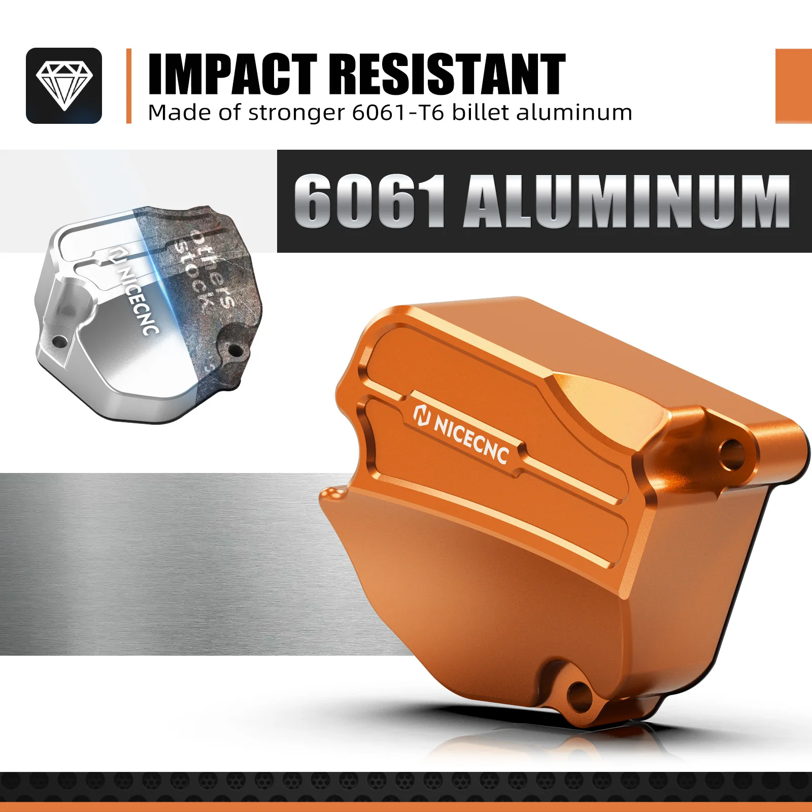 (EU-Lager) Für KTM EXC 300 250 XCW 2024 Performance Übergroße Powerventilabdeckung Links, Power-Valve-Abdeckung für Husqvarna TE 300 TE250 – Detail 4