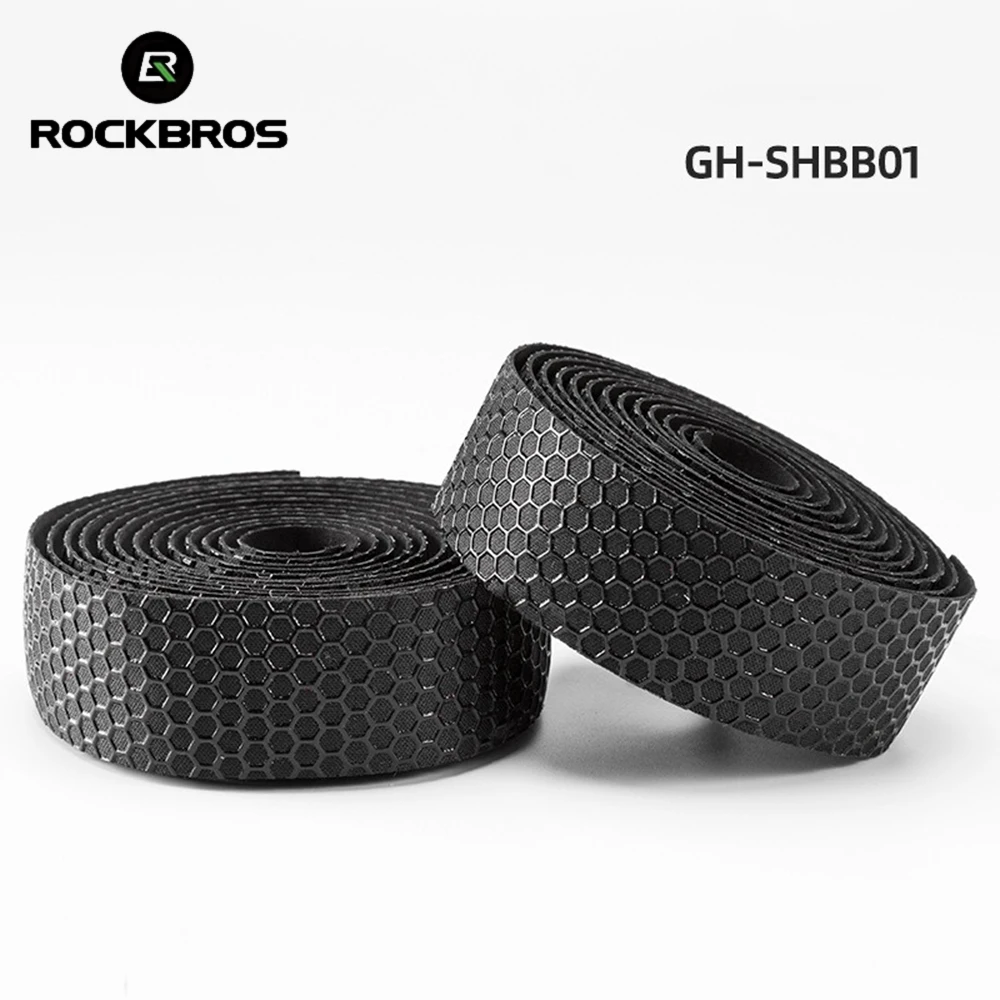 ROCKBROS Fahrrad Atmungsaktive Lenkerbänder Fahrrad Bar Rutschfestes Band EVA Anti-Vibration Wrap Tape Radfahren Lenkerzubehör
