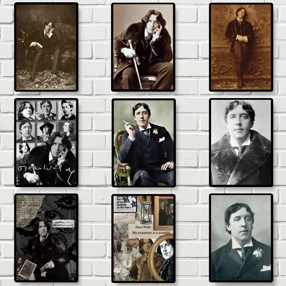 Oscar Wilde Poster Gallery Prints Painting, Wall Pictures, Living Room Sticker