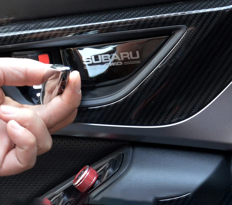 Forester XV, Proud Tiger Lion CROSSTREK, Xubao interior modification, door wrist protection, internal pull gloves - Image 3