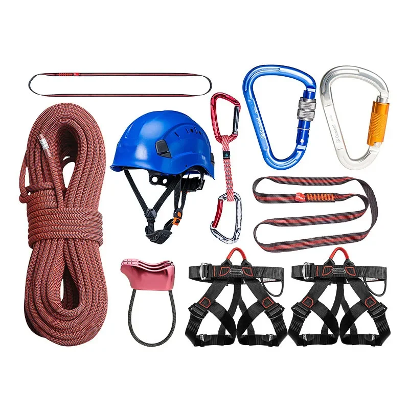 Rescue Equipment Harness Rescue Descending Escape Suit Polyester And Aluminum Emergency Rescue Kit  Escape Home Suit