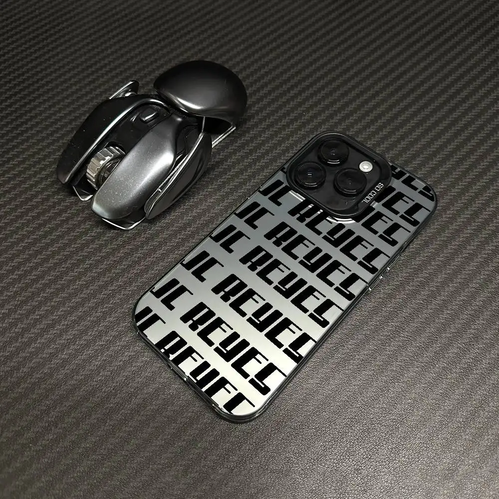 Jc R-Reyes Tour Rap Singer Phone Case For IPhone 17 16 15 14 13 12 11 Plus Pro Max Multicolor Aurora Laser Shockproof Funda