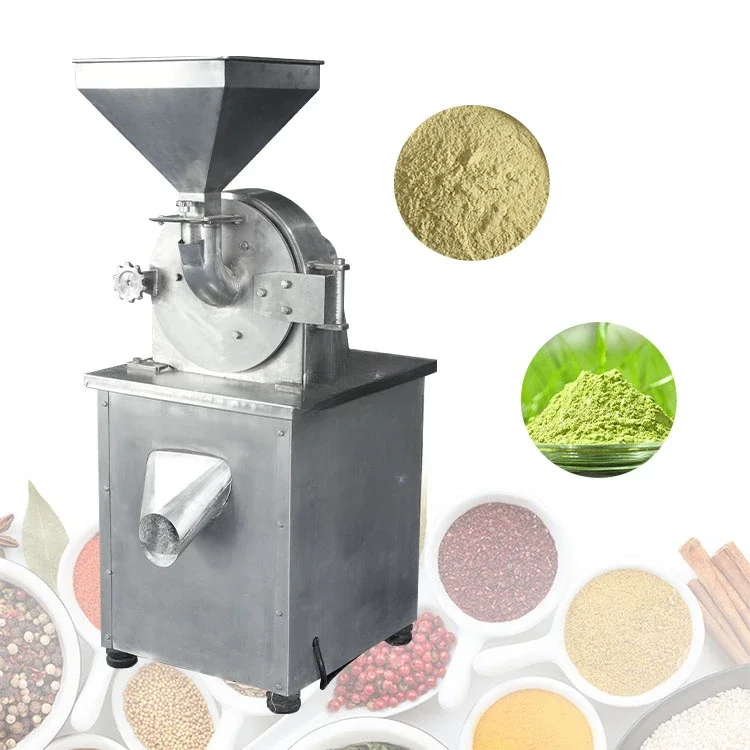 

Small Seed Spice Crusher Rice Straw Powder Make Grind Pulverizer Machine for Whole Wheat Flour