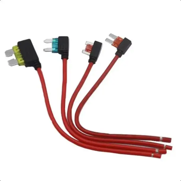 【5-1PCS】12V 5A 10A 15A 20A Car Fuse Holder Add-a-circuit TAP Adapter Micro Standard ATM APM Blade MINI Medium Simple Safety