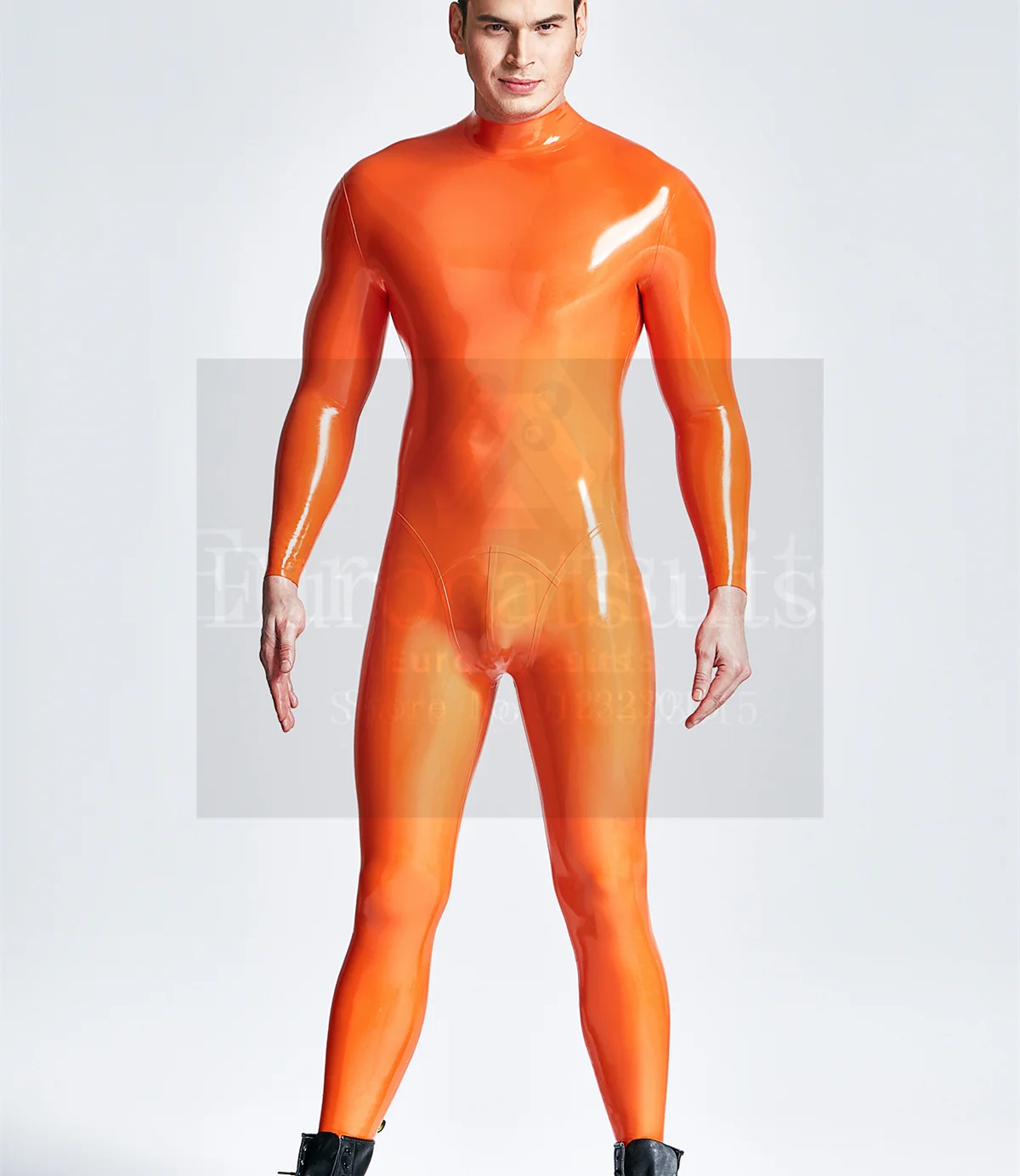 latex catsuit sexy bodysuits cosplay underwear Latex Shorts men fetish wear stripper outfit fetish costume