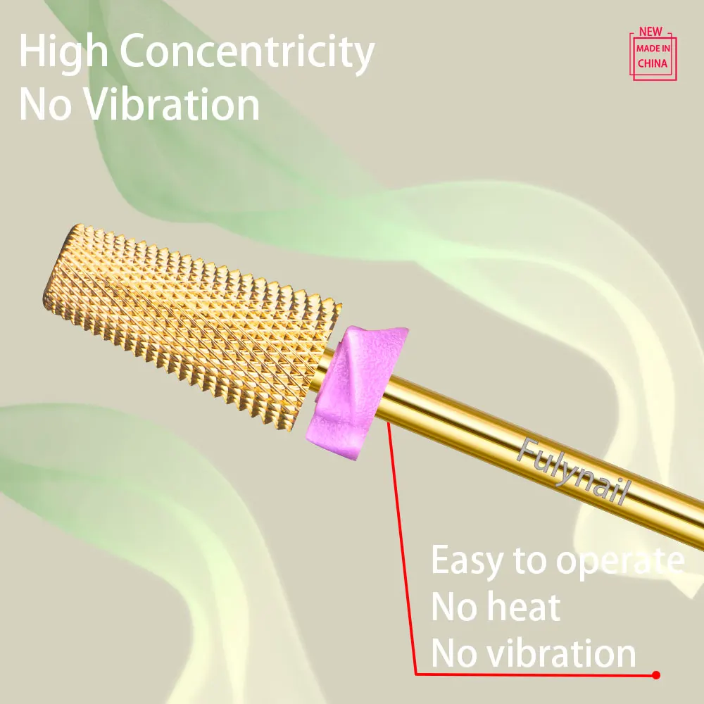 1Pcs 5IN1 Carbide Tungsten Steel Nail Drill Bit For Remove Nail Gel Electric Manicure Machine Drill Bits Accessories Mills Bit