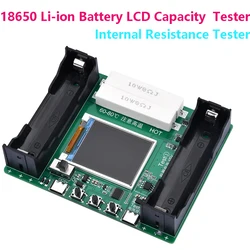 Type-C 18650 Lithium Battery Capacity Tester MAh MWh LCD Digital Display Battery Power Detector Module Electrical Instruments