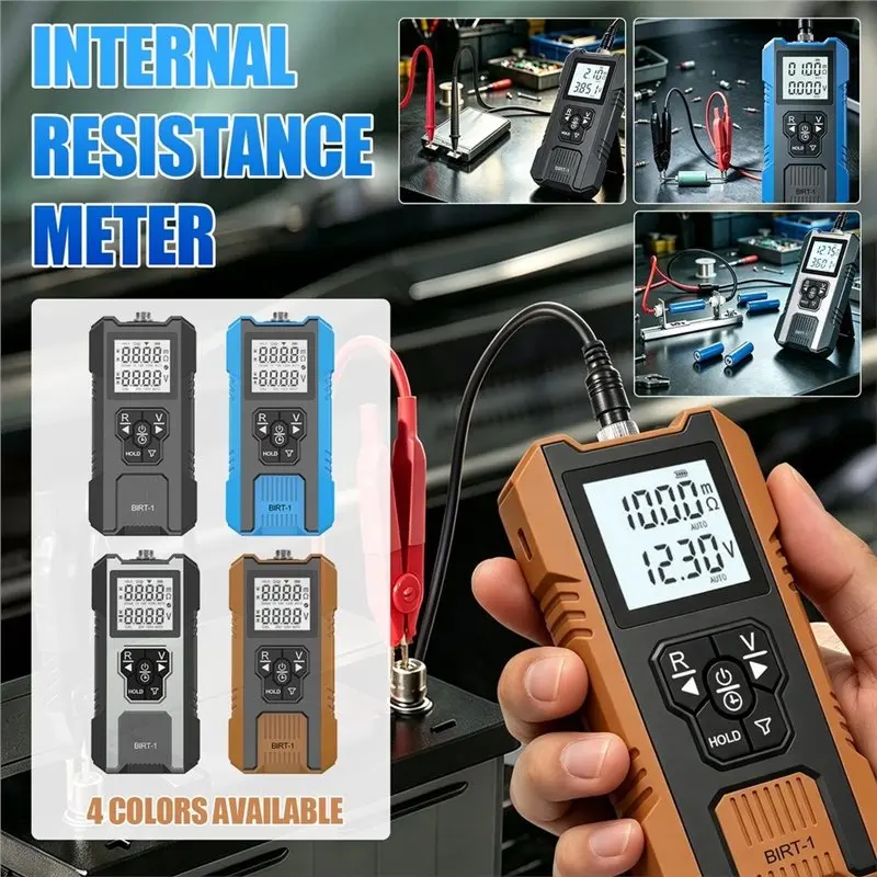 AB11-18650 Battery Internal Resistance Tester DIY Lithium Ternary Lead-Acid Storage Battery Testing Meter