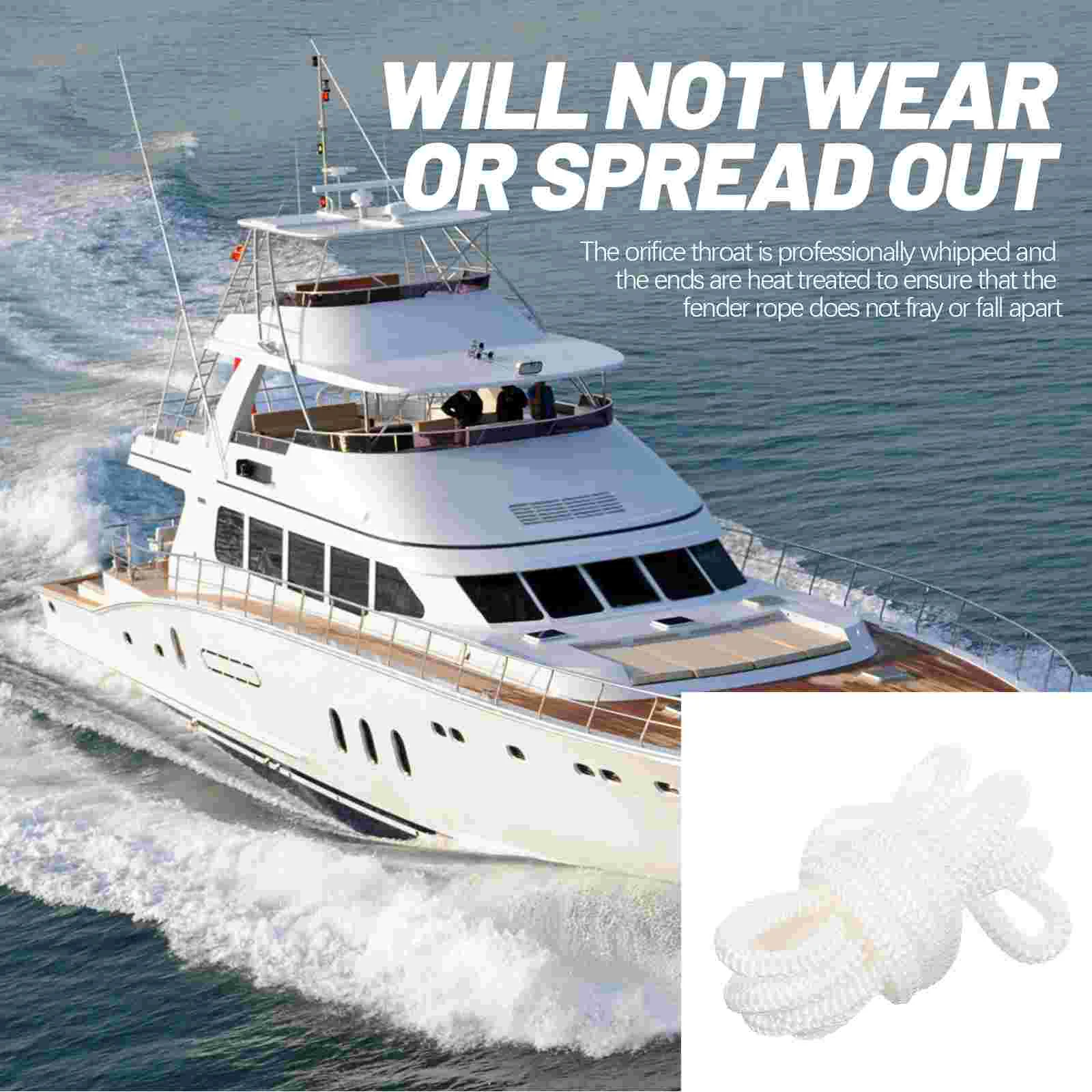 Anti-collision Ball Rope Boating Fending Accessory for Board Line Buoys Hanger Safety