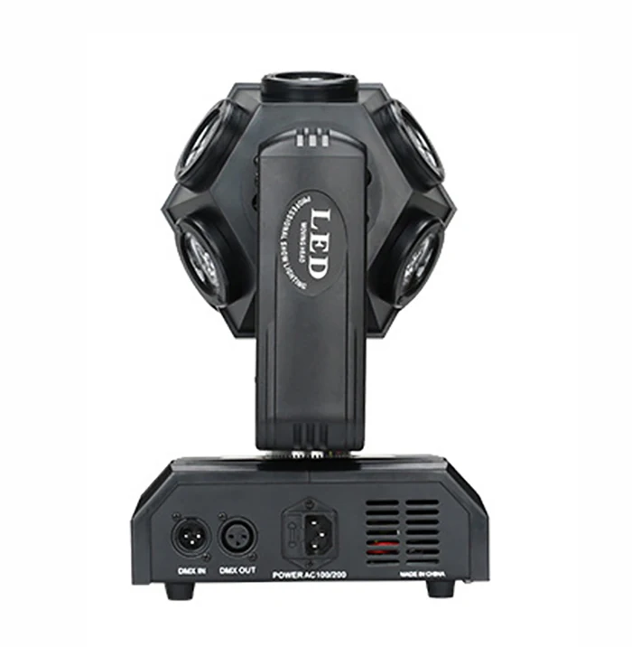 Led Strahl Moving Head 12×12W rgbw Rotierenden Disco Strobe Licht 4in1 dmx Controller Professionelle Dj Party nachtclub Club Hochzeit St – Detail 4