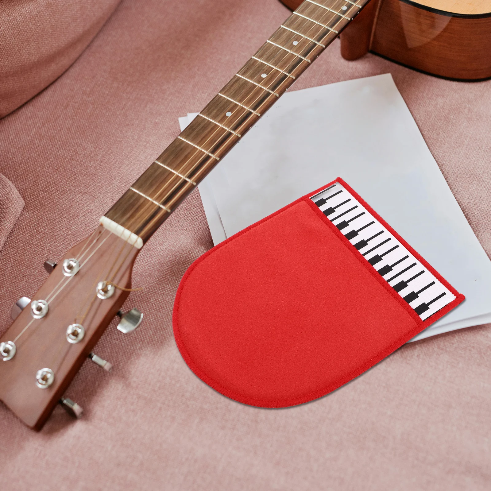 

Piano Dust Glove Musical Instrument Wipes Double sided Fleece Gloves Reusable Cleaner Violin Guitar Care Kit Dusting Cloth Piano