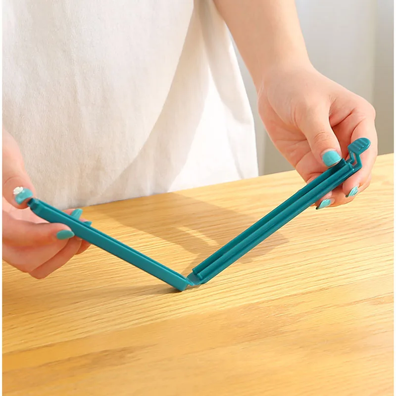 10 Pcs Portable Sealing Clip Kitchen Storage Food Storage Bag Moisture-Proof Snack Sealing Bag Clip Plastic Kitchen Tools