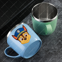 PAW Patrols Kids Stainless Steel Water Cup Skye Chase Anime Printed Mug Children Cartoon Cute Toothbrush Cups Birthday Gift 2025