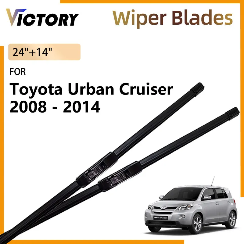 

For Toyota Ist Urban Cruiser Scion xD 2008 - 2014 2010 Accessories Car Front Wiper Blades Windshield Windscreen Window Brushes