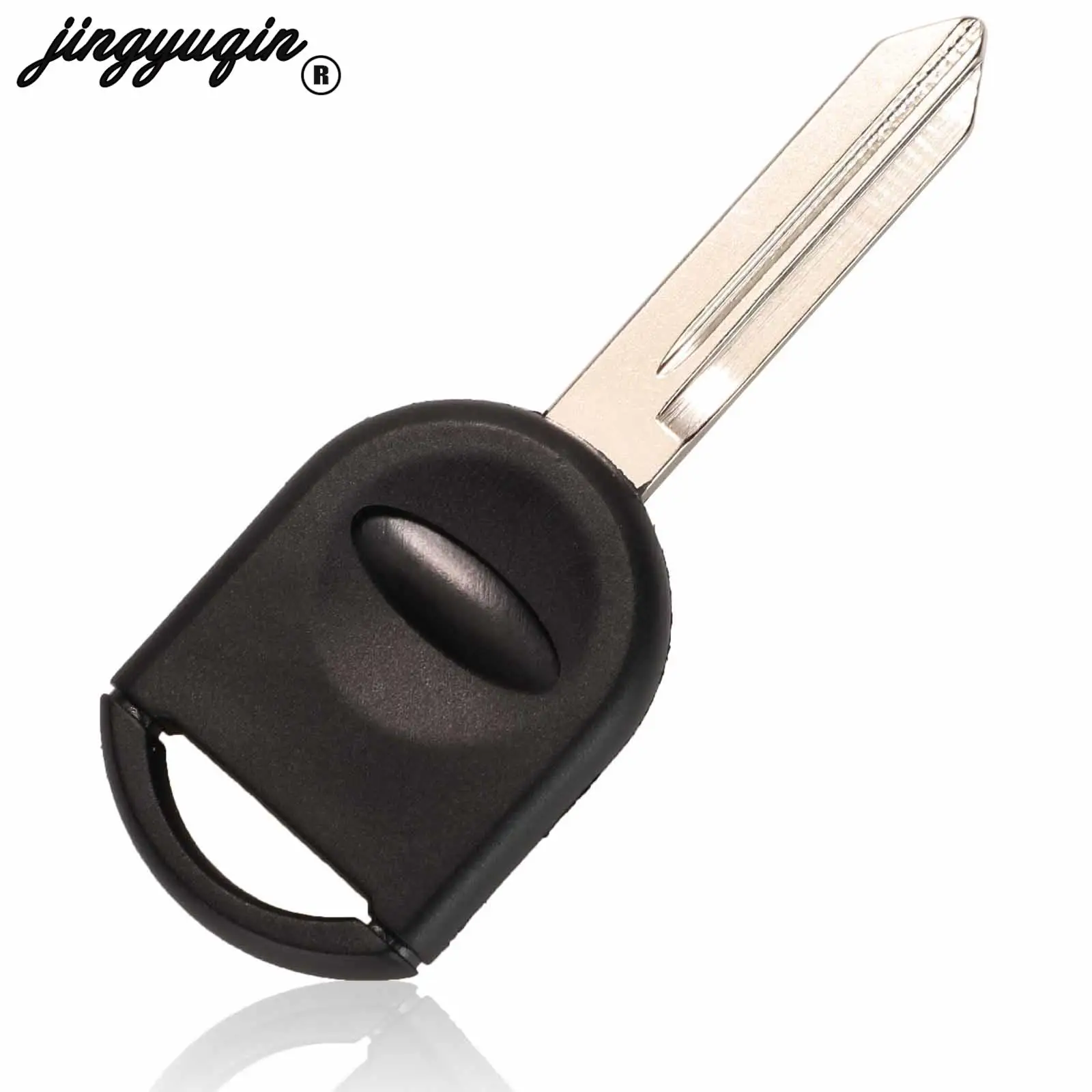 Carcasa jingyuqin sin llave con transpondedor/chip para Ford Lincoln Mercury sin cortar clave sin grabar (puede instalar chip)