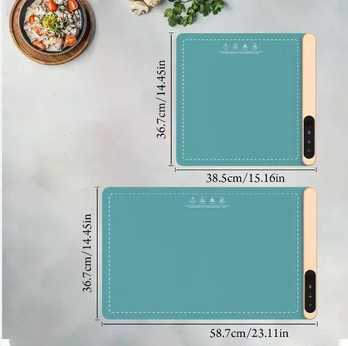 

New Vegetable Warming Board, Graphene Folding Multi-functional Household Hot Rice Cutting Board, Thermal Insulation Board
