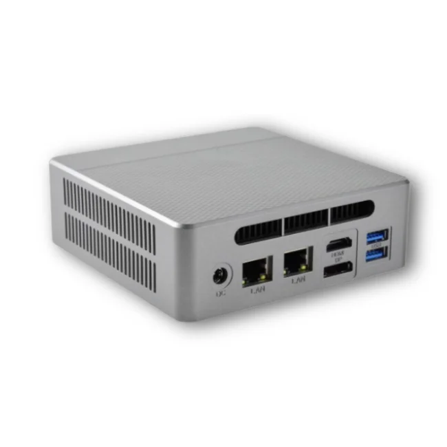 MINI PC N2 N100 Microcomputer artwork GDDR4 4G/8G/16G/64G DC19V 3.42A/65W With Fan ABS protocol is optional gaming mini pc