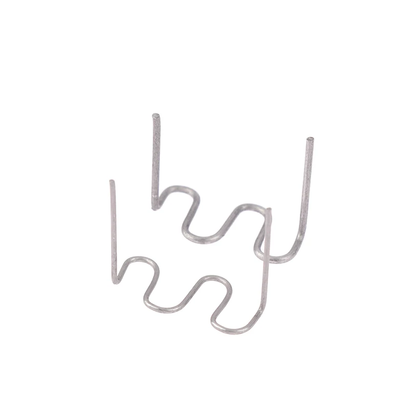 500 szt. Zszywek gorący zszywacz 0.6/0.8mm do zgrzewarka do tworzyw sztucznych narzędzia do lutowania do naprawy standardowych zszywek falowych