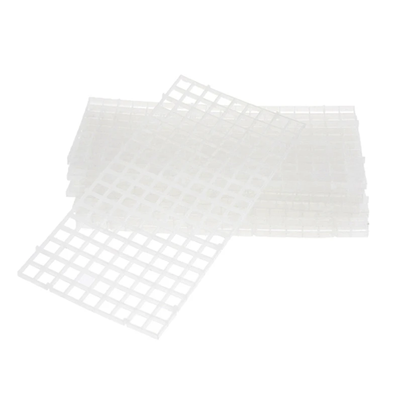 10 Pcs Aquarium Fish Tank Isolation Plate Divider Filter Patition Board Net Plastic Separation Divider Board