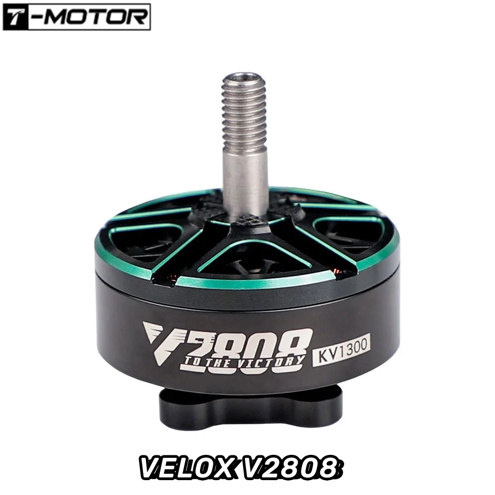 

T-Motor VELOX V2808 1300KV 1500KV 1950KV Motor W/4mm Shaft for RC FPV 4-5inch Cinewhoop 7-8inch Long Range Cinelifter Drone