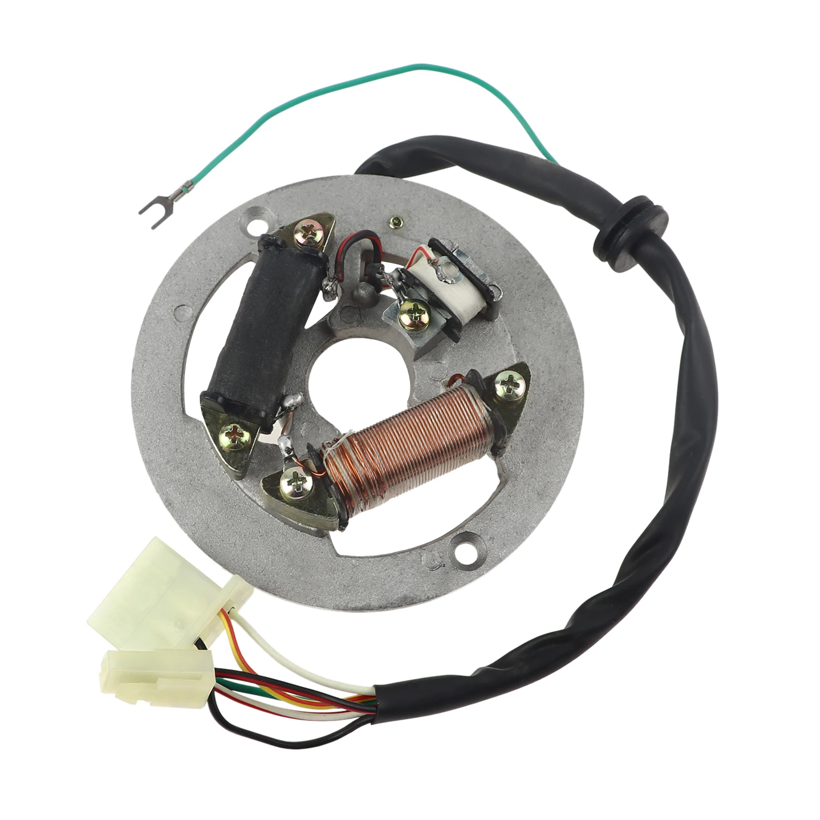 Motorcycle Ignition Magneto Stator Coil for Yamaha PW80 PW 80 Y-Zinger 80 YZ80 Motor G80T Jianshe Loncin PY80 CY80 1983-2006