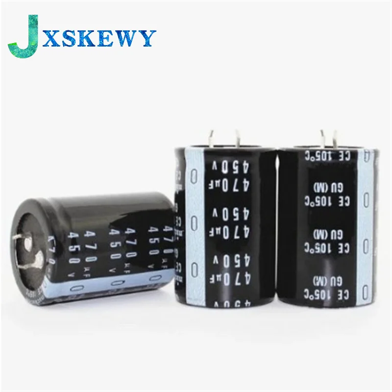 

2pcs 470uF 450V NIPPON NCC KMR Series 30x50mm Super Downsized 450V470uF Aluminum Electrolytic Capacitor