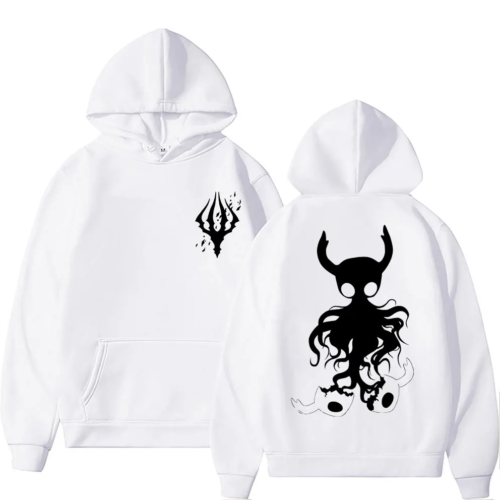 Hot Sale Game Hollow Void Hollow Knight Darkside Print Hoodie Man Manga Fashion Hooded Tracksuit Men Women Anime Casual Hoodies