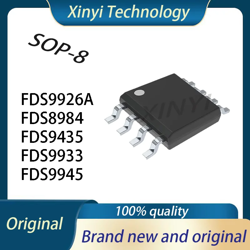 (5piece) 100% New FDS9926A FDS8984 FDS9435 FDS9933 FDS9945 sop-8 Chipset