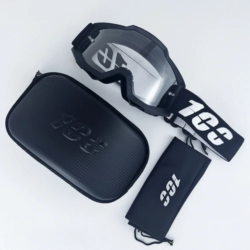 Imagen 2 del producto 100 gafas de motocicleta gafas de Motocross gafas de sol todoterreno para hombre MTB ATV protección a prueba de viento ciclismo gafas deportivas de carreras